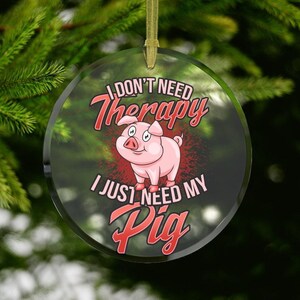 Niedliche Schwein Ornament, Schwein Weihnachten Ornament, Schwein Mama, Schwein Papa, Bauer Ornament, Schwein Geschenke, Schweinchen, Schwein, Schwein Mama, Bauernhof Ornament Therapie