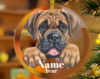 Boerboel Ornament, South African Mastiff Dog, Boerboel Gift, Boerboel Mama, Boerboel Dad, Boerboel Dog, Boerboel Christmas Dog Mastiff