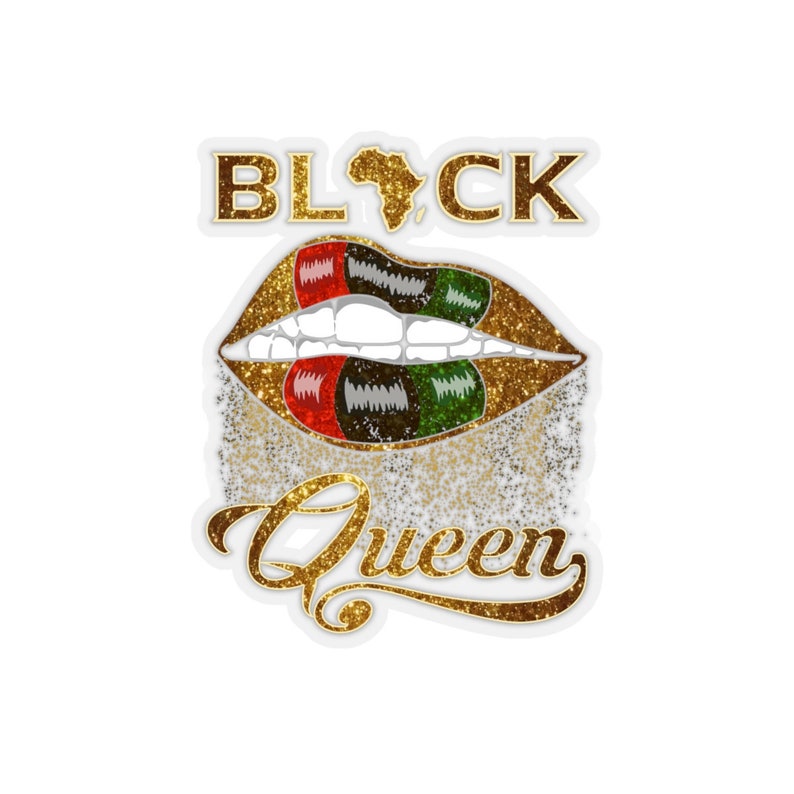 Vinyl Sticker Decal Black Girl Magic Lips