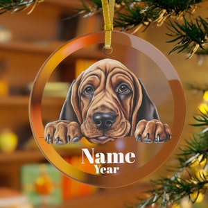 Bloodhound Ornament, Bloodhound Dog, Bloodhound Gifts, Bloodhound Memorial, Bloodhound Mama, Bloodhound Dad, Bloodhound Christmas Dog