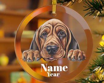 Bloodhound Ornament, Bloodhound Dog, Bloodhound Gifts, Bloodhound Memorial, Bloodhound Mama, Bloodhound Dad, Bloodhound Christmas Dog