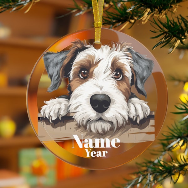 Sealyham Terrier Ornament, Sealie Dog, Sealyham Dog, Sealyham Terrier Dog, Sealie Gifts,Sealie Mama, Sealyham Dad, Terrier Christmas Dog