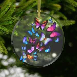 Butterfly Ornament, Butterfly Christmas Ornament, Butterfly Ornament,Butterfly Decor,Butterfly Gift, Butterflies Ornament, Butterfly Art