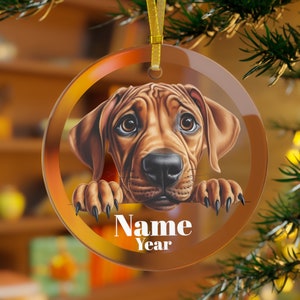 Rhodesian Ridgeback Ornament, Rhodesian Ridgeback Dog Gifts, Rhodesian Ridgeback Memorial, Rhodesian Ridgeback Mama, Rhodesian Dog Christmas