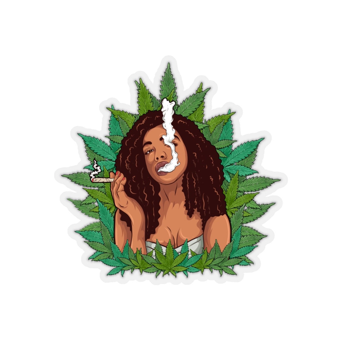 420 Black Girl Sticker Pot Leaf Weed Marijuana Smoke - Etsy Ireland 420 Black Girl Sticker Pot Leaf Weed Marijuana Smoke - Etsy Ireland