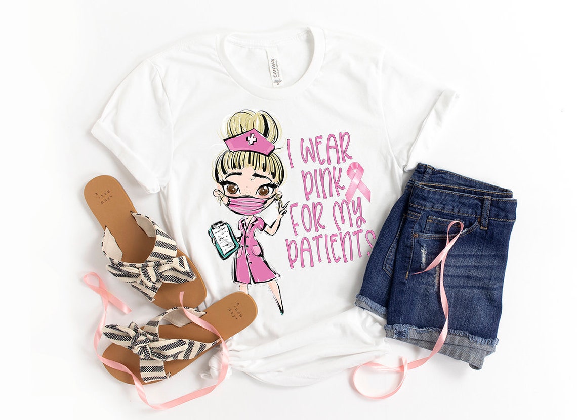 nurse breast cancer shirt