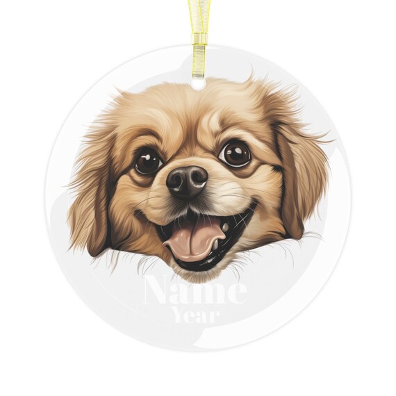 Tibetan Spaniel Ornament Tibbie Ornament Tibbie Dog Tibetan