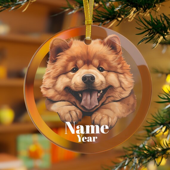 Chow Chow Ornament Chow Chow Dog Chowchow Gifts Chow Chow Memorial Chow Chow Mama Chow Chow Dad Chow Chow Christmas Puppy Etsy