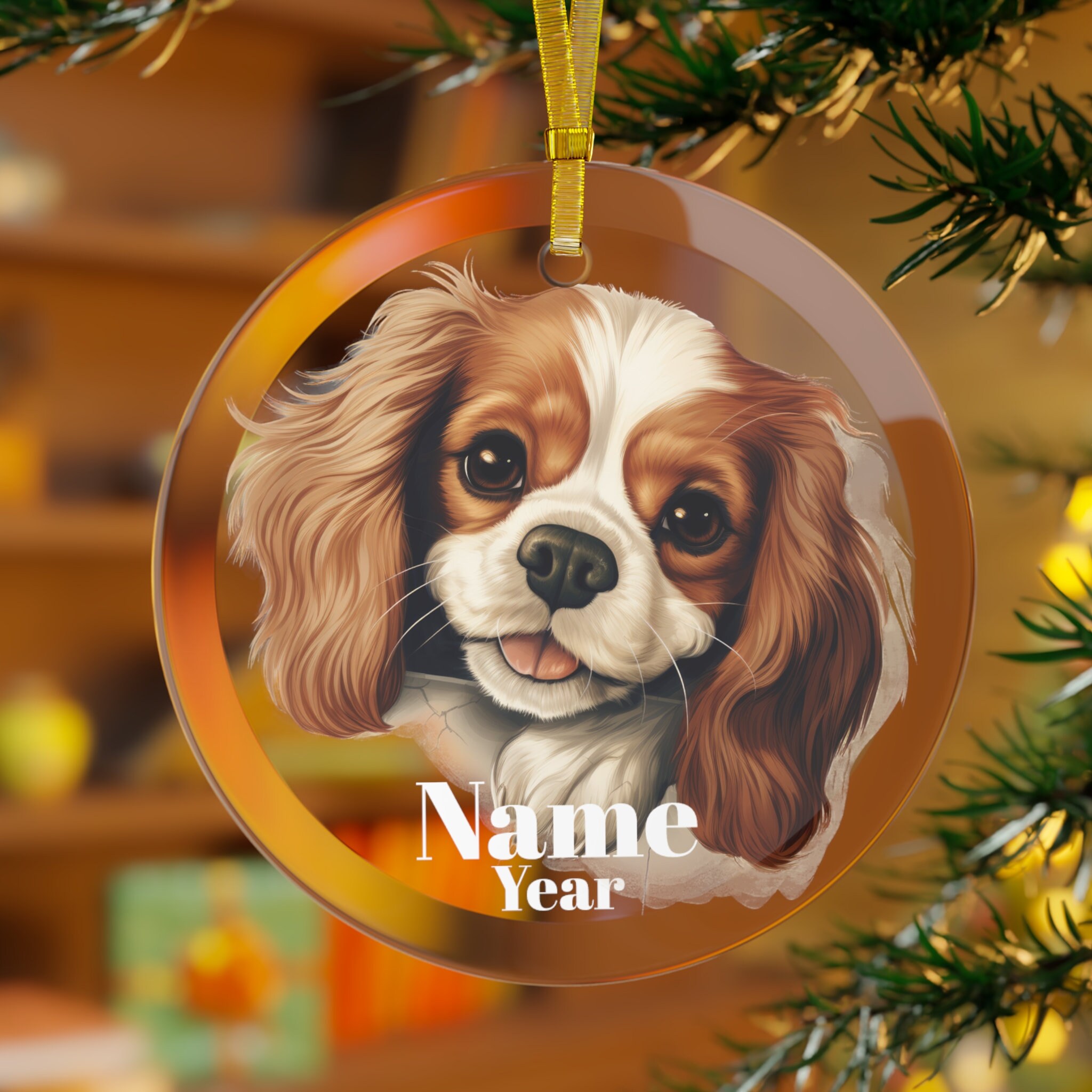 Cavalier King Charles Spaniel Ornament Etsy