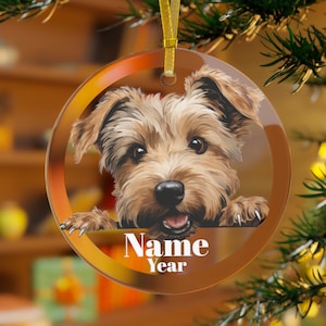 Glen of Imaal Terrier Ornament, Glen of Imaal Terrier Dog, Glen Dog, Imaal Gifts, Glen Mama, Imaal Mama, Imaal Dad, Glen of Imaal Christmas