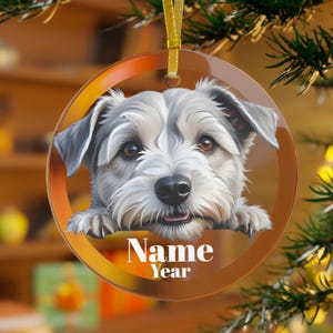 Glen of Imaal Terrier Ornament, Glen of Imaal Terrier Dog, Glen Dog, Imaal Gifts, Glen Mama, Imaal Mama, Imaal Dad, Glen of Imaal Christmas