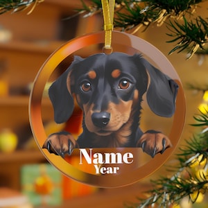 Dachshund Ornament, Dachshund Dog, Weiner Dog Ornament, Dachshund Gifts, Dachshund Memorial,Dachshund Mama,Dachshund Dad,Dachshund Christmas