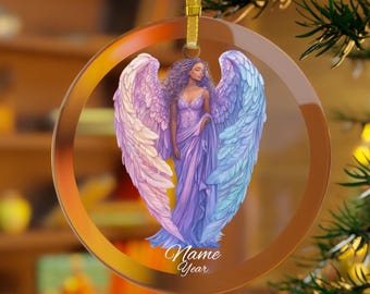 Round Metal Sublimation Wreath Sign, Pink Christmas, African American, Black  Angel, Melanin Angel - Etsy