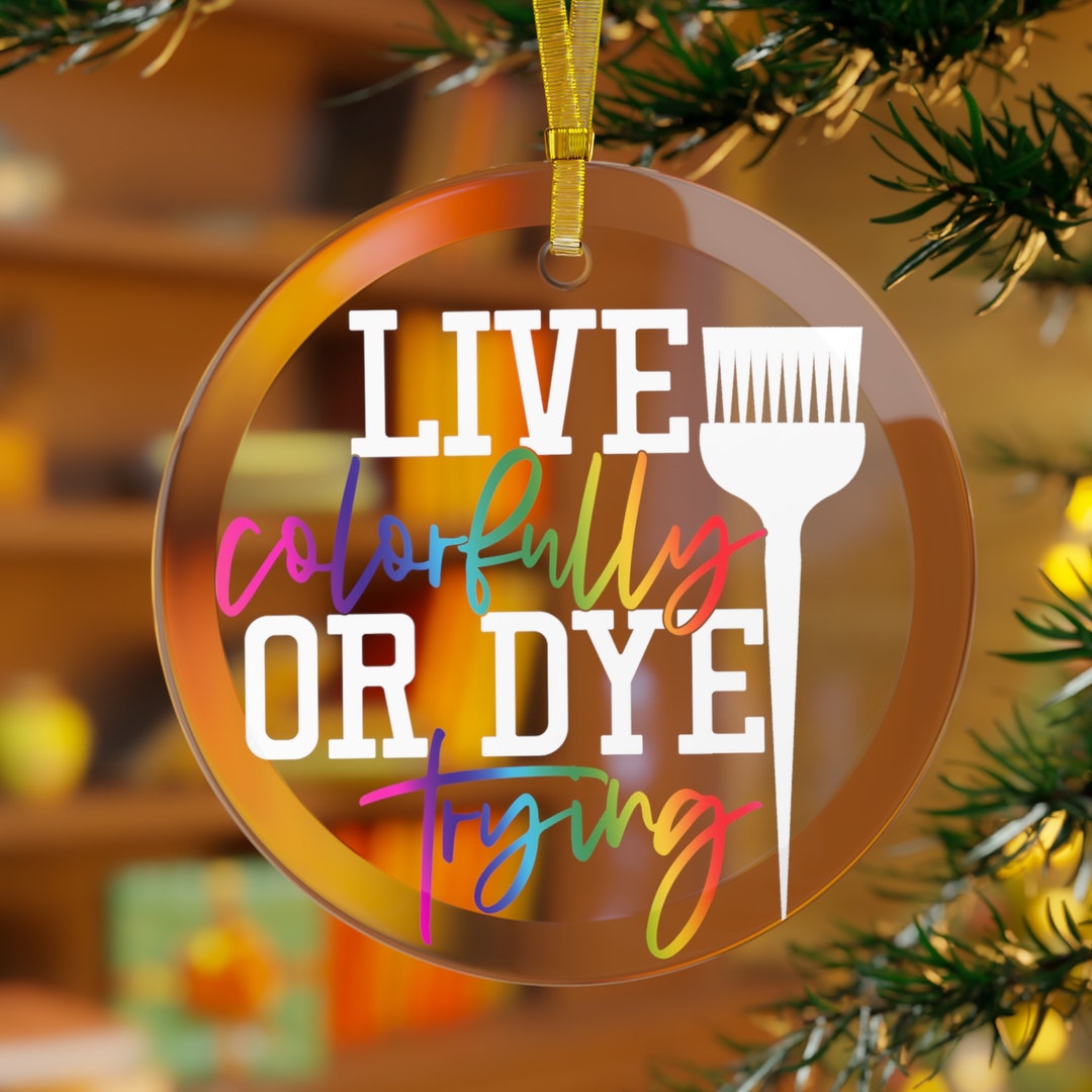 Hairdresser Christmas Ornament, Hair Stylist Ornament, Cosmetologist