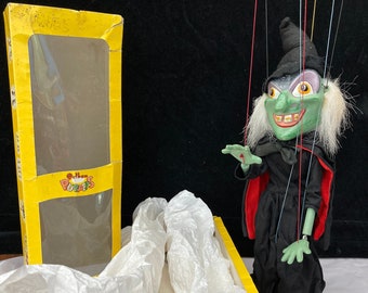 Pelham Puppets Wicked Witch Wizard of Oz Musicals in benannter Box