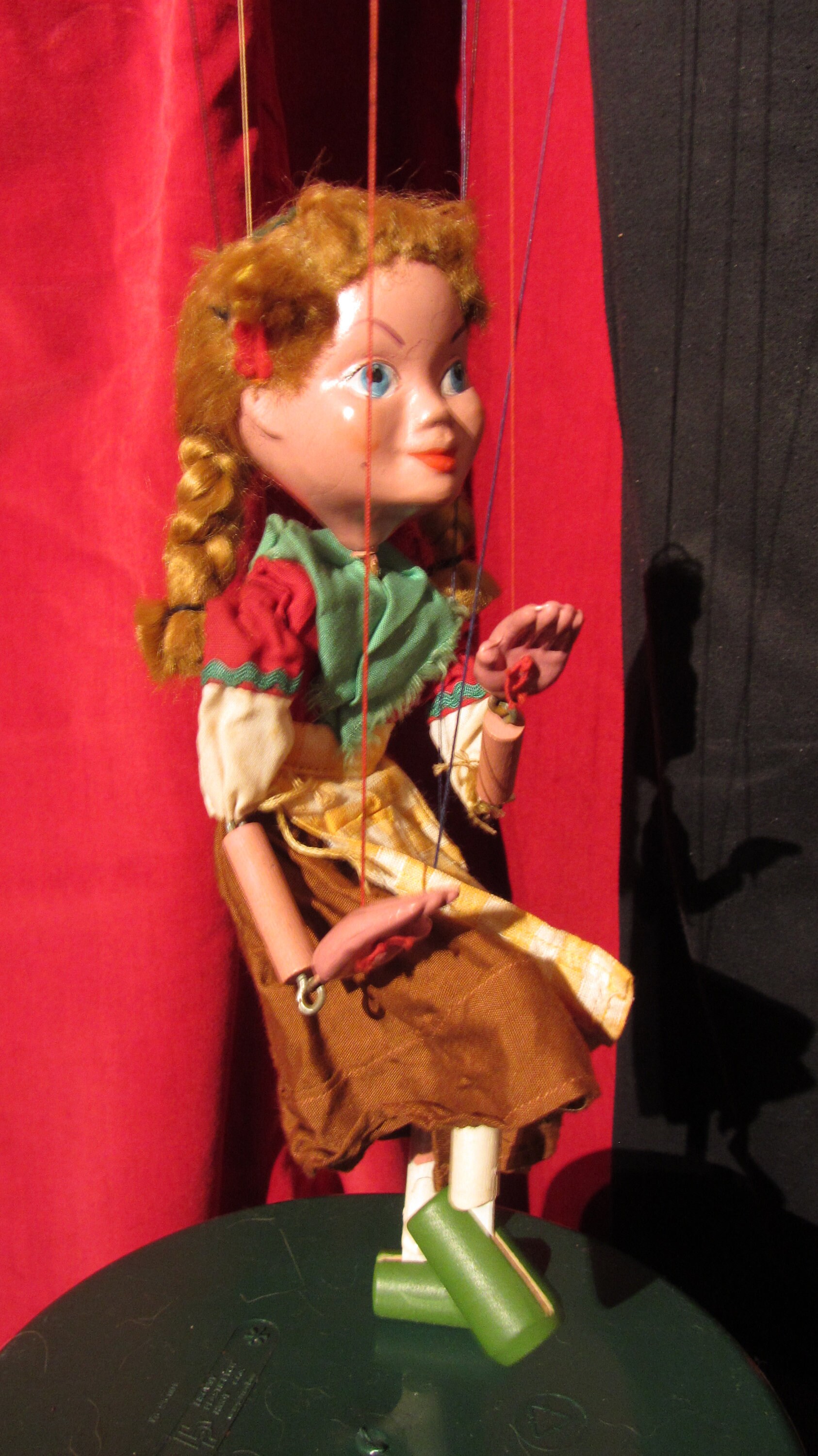 Vintage Pelham Puppet Gretel Girl SL type in Box Etsy