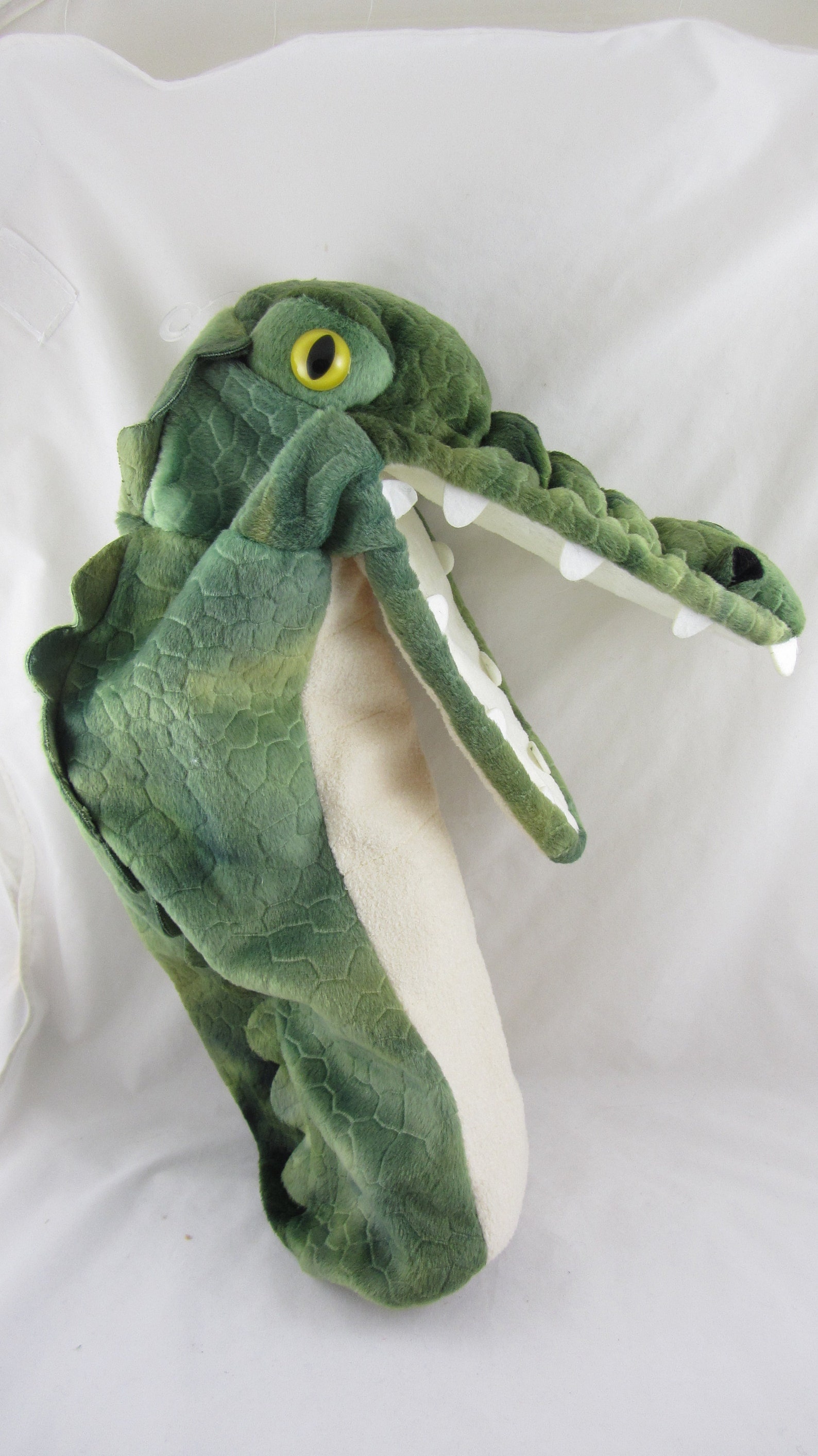 Crocodile Glove Hand Puppet long Body Punch and Judy New Etsy