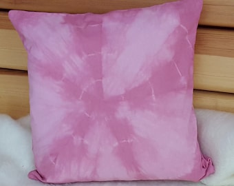 WILDBERRY Batik  Kissen 40 x 40 cm rosa