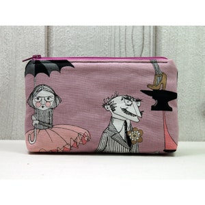 Familie - freche Mini-Tasche, verspielte Kosmetiktasche, MissICED altrosa Tasche