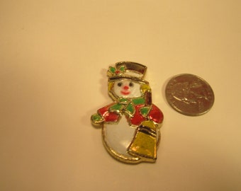Snowman Vintage Aguja Minder