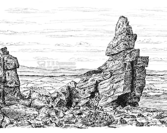 Manstone Rock, Stiperstones, Shropshire