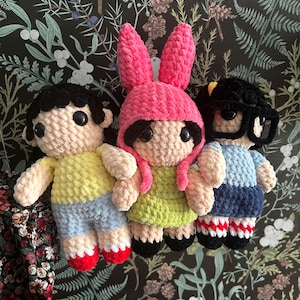 crochet burger babies patterns