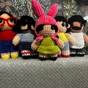 Chibi burger family