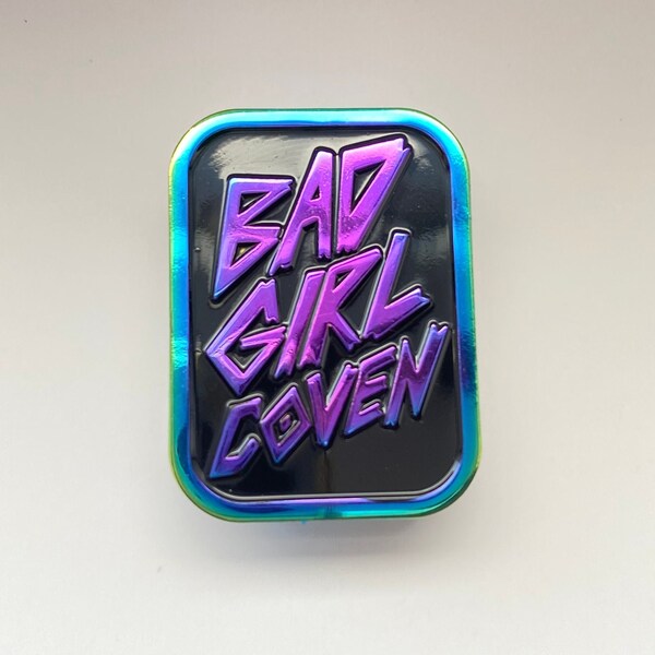 Bad Girl Coven Enamel Pin RESTOCK PRE-ORDER | The Owl House Pin | Eda the Owl Lady | Luz Noceda | Amity Blight | Lumity