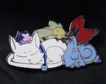 Sleepy Palisman Enamel Pin | The Owl House Pin | Eda the Owl Lady | Luz Noceda | Amity Blight | Willow | Gus