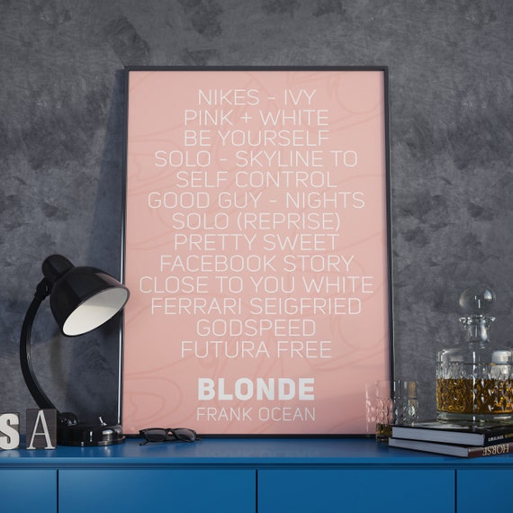 frank ocean blonde album cover painting frank ocean blonde album cover painting