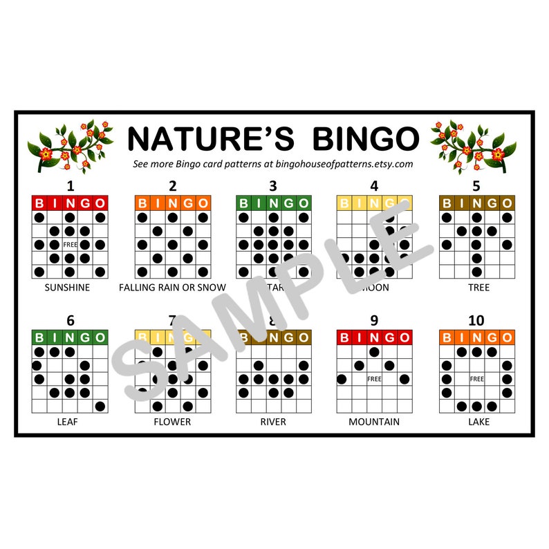 Bingo Patterns Bingo Patterns
