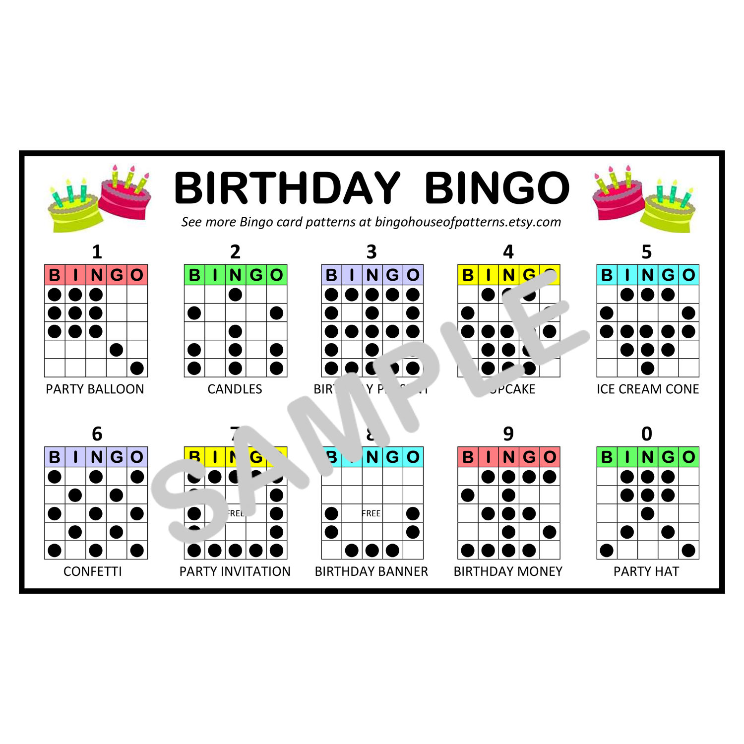 Bingo Specials