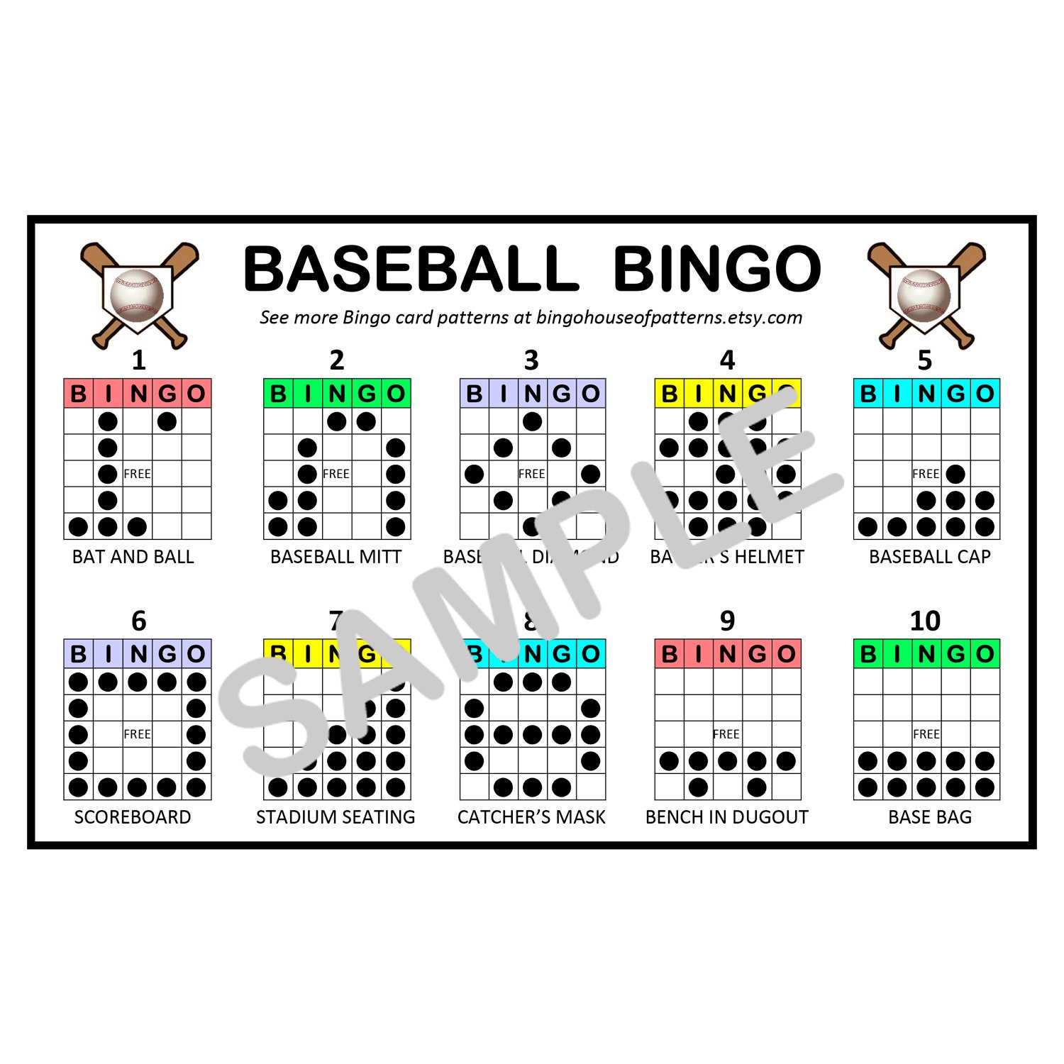 Bingo Patterns Bingo Patterns
