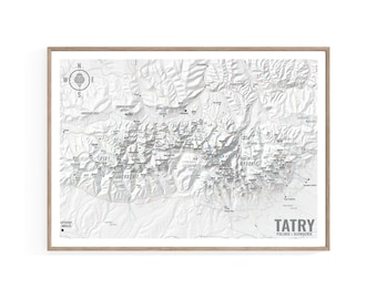 TATRAS Poland Slovakia Tatra Mountains Tatra National Park perfect gift for hikers, backpackers, and nature enthusiasts.