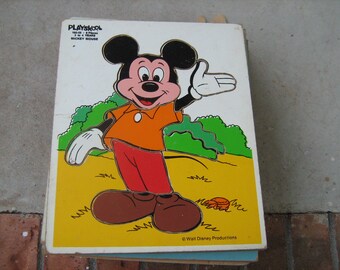 playskool wooden puzzles