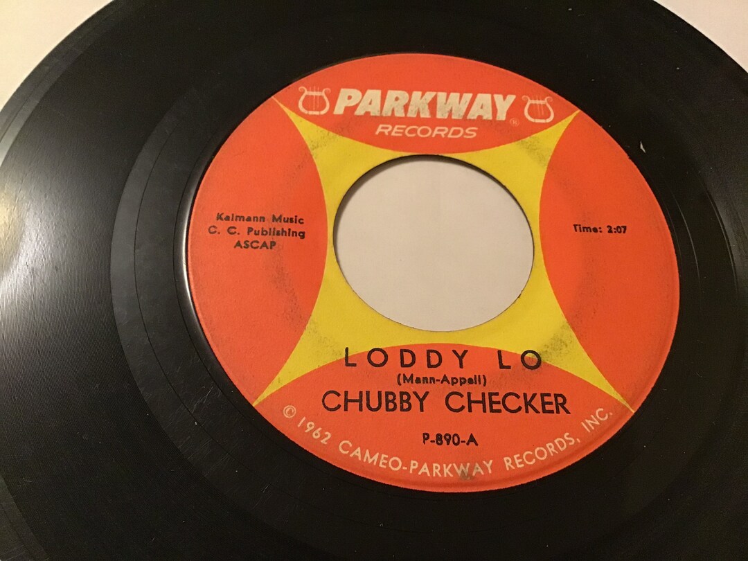 Chubby Checker Rock 45 Rpm on Parkway # 890 ( Hooka Tooka ) Flip Side ...