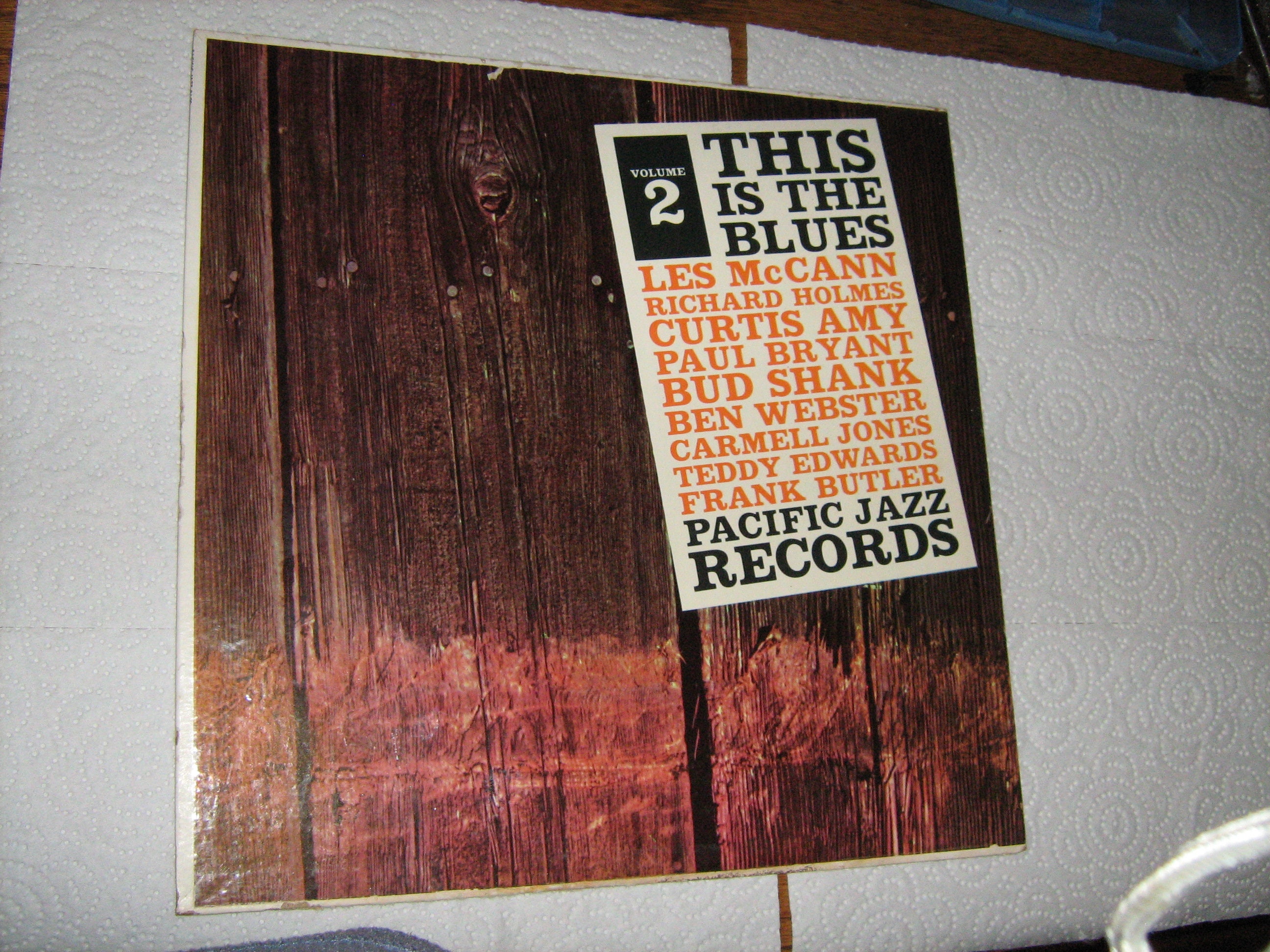 洋楽 V.A. - This Is The Place (2LP+Booklet) 1960s Blues This is the Blues Vol. 2 on Pacific Jazz Records