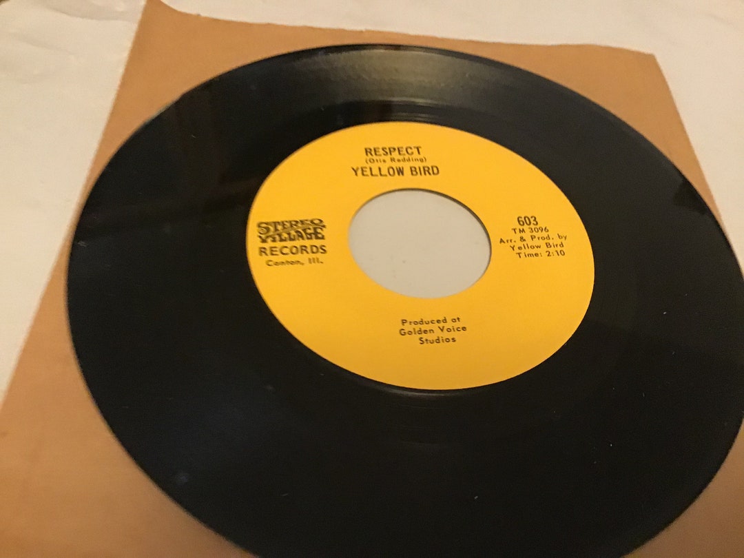 Rare 1960s 45 Rpm Record Yellow Bird on Stereo Label Canton Illinois ...