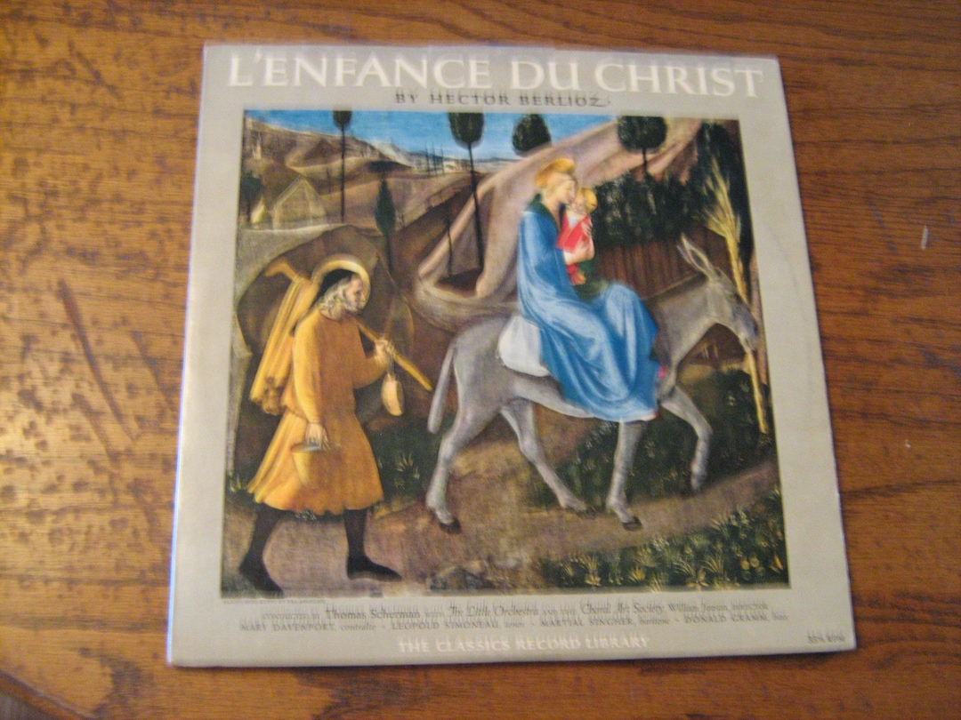 L'enfance DU Christ by Hector Berlioz 2 Record Set on Classics