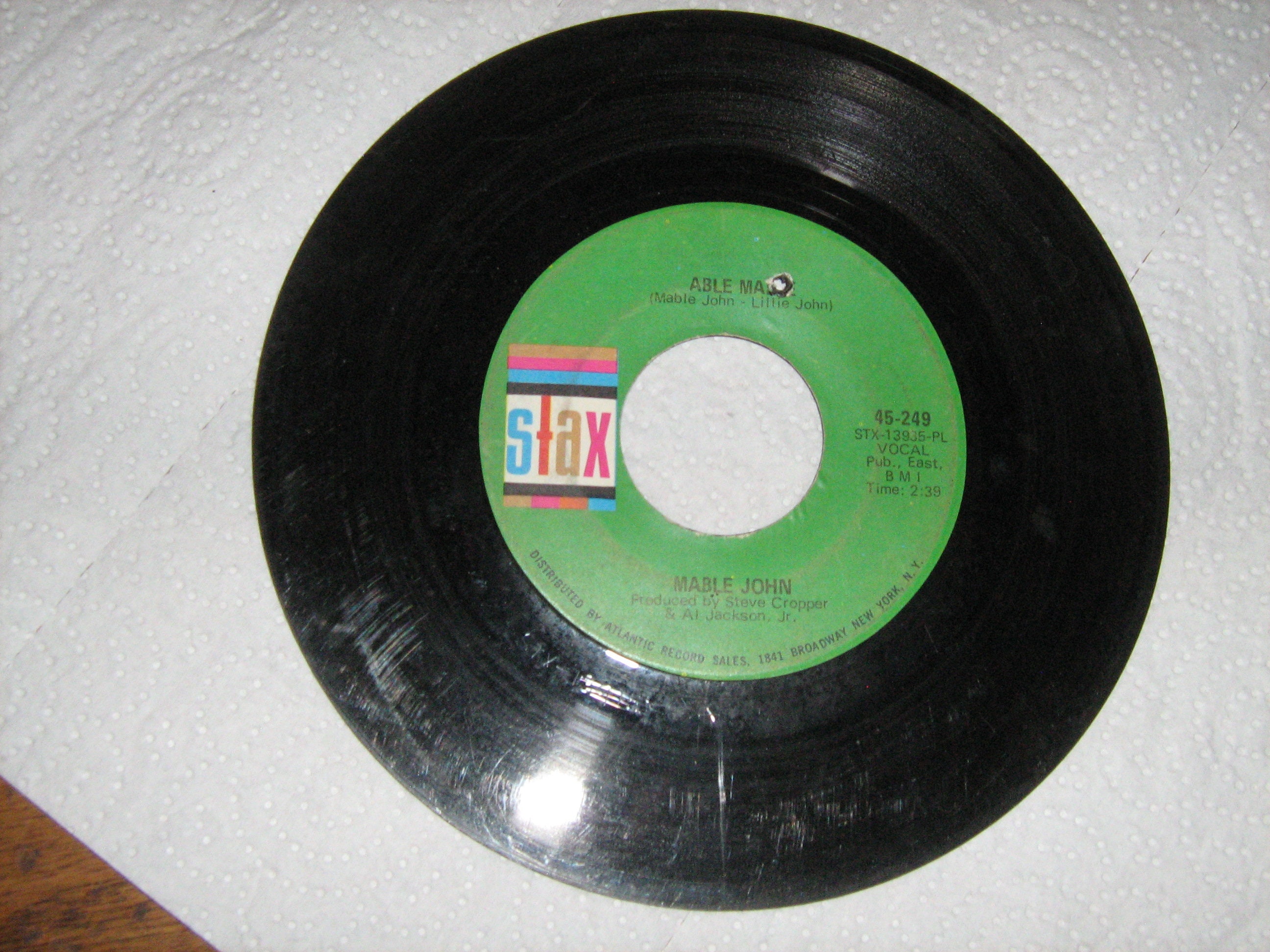1960s 45 Rpm Soul Mable John on Stax 45-249 Don't Get - Etsy