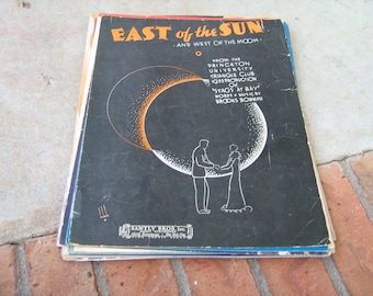 lot of 20 pieces of assorted sheet music dated 1918 to- 1952   L-6