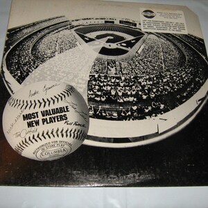 1980s  33-1/3 rpm demo. most valuable new players on columbia record   # - CAS- 2181