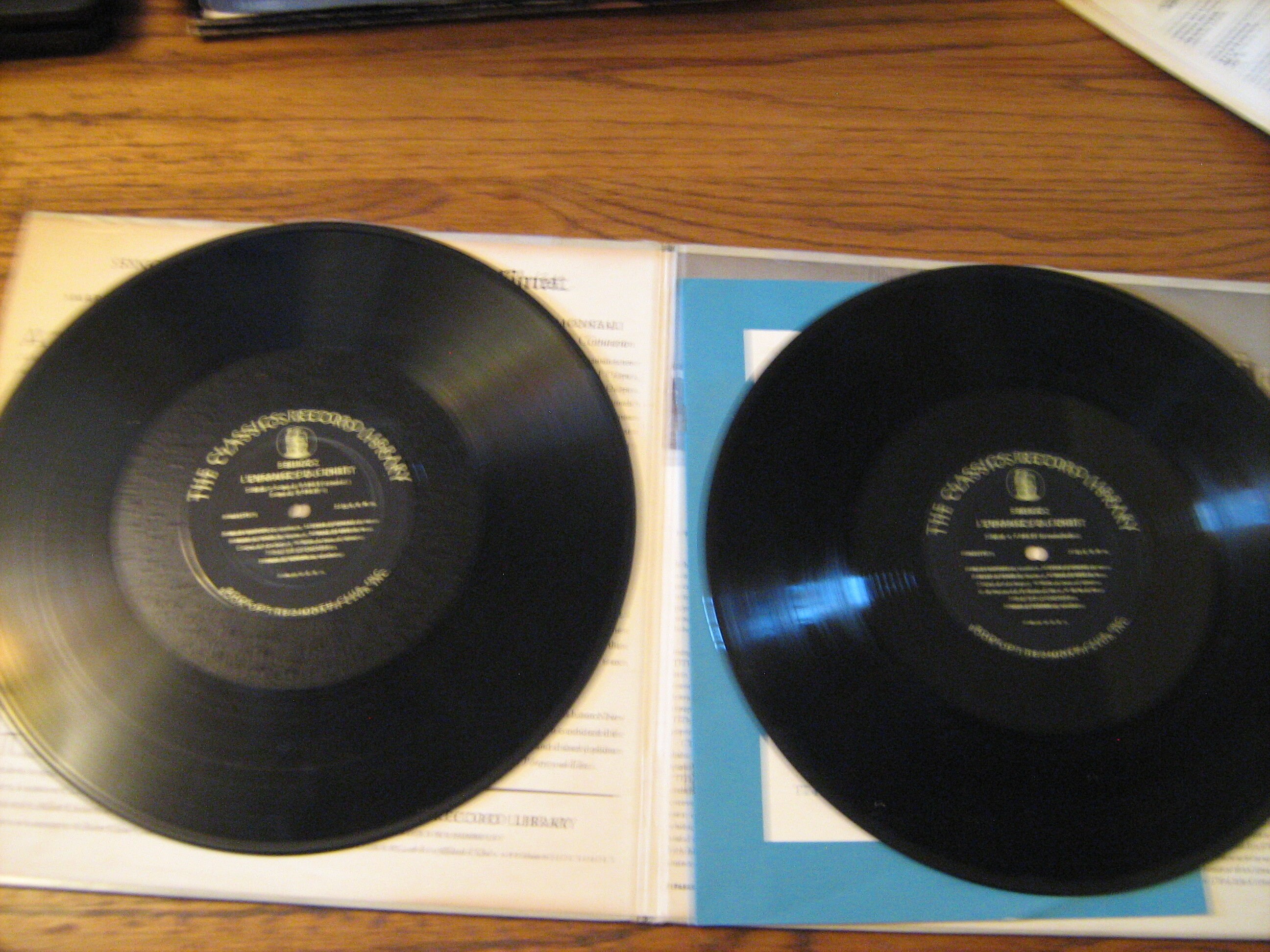 L'enfance DU Christ by Hector Berlioz 2 Record Set on Classics