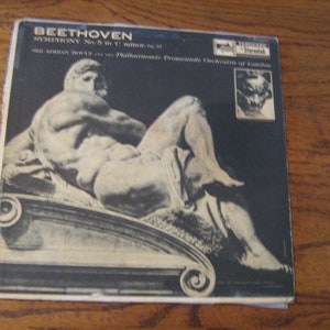 Beethoven symphony no.5 in C minor op.67 Sir Adrlan Boult on vanguard # VSD-2003 - 33-1/3 rpm