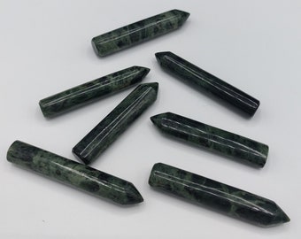 7 Pieces Nephrite Crystals  @...B9 Size : 48×9×7 mm to 50×8×8 mm