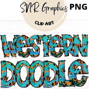 Western Aztec Doodle Letters & Number PNG , Farm Sketch Font, Western Sublimation Alphabet, Digital Download Alphabet Bundle, Number Set