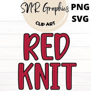 Rote Gestrickte Buchstaben PNG, Gestrickte Schriftart SVG, Gestrickte Buchstaben, Baby Shower