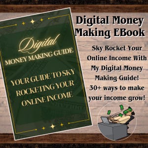 Digital Money Making Guide Ebook, Instagram Reels, Social Media Management, Passive Income, Affiliate Marketing, Make Money Online, 35 Pages