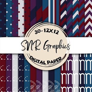 Scorpio Digital Paper Bundle 12X12, Scrapbook Paper, Wallpaper, Digital Background,  Zodiac Paper, Astrology Background, Scorpion, Purple
