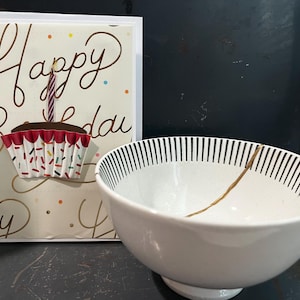 Kintsugi birthday gift set